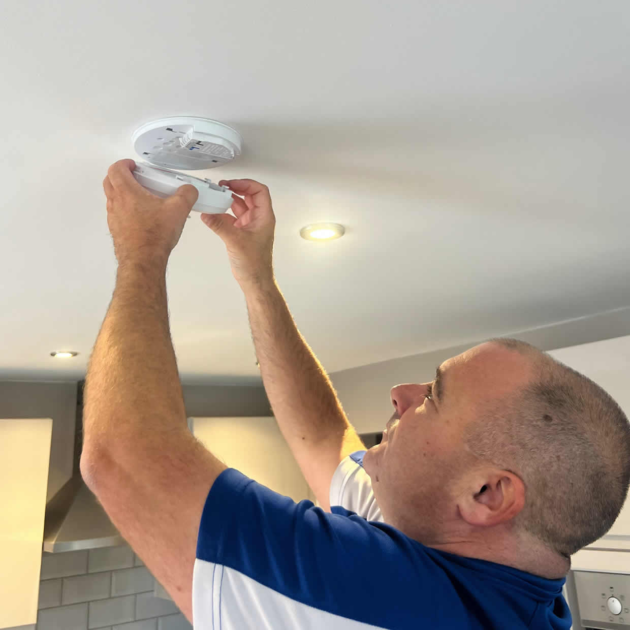 Smoke alarm installation service in Fareham homes including period properties